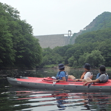 7月24日　みなかみカヌーツアー　ちひろのイメージ