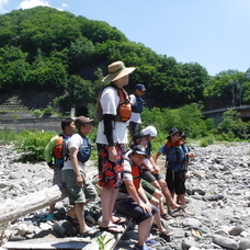 7月17日　みなかみカヌーツアー　ちひろのイメージ