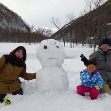 1月12日　スノーシューツアー　ちひろのイメージ