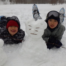 2月9日　スノーシューツアー　ちひろのイメージ