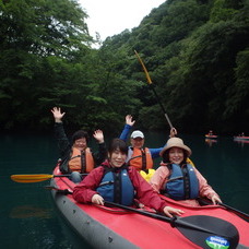 7月12日　四万湖カヌー　けんたろうのイメージ