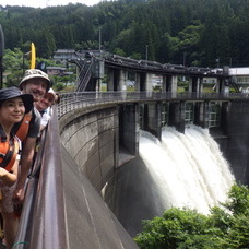 7月28日　四万湖カヌーツアー　ちひろのイメージ