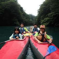 7月21日　四万湖カヌーツアー　ぶっさんのイメージ