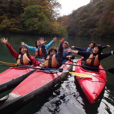 11月3日　四万湖カヌーツアー　ちひろのイメージ