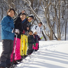 1月3日　スノーシューツアー　ちひろのイメージ