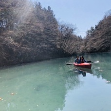 3月9日　四万湖カヌーツアー　ちひろのイメージ