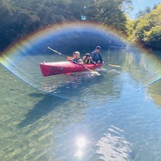 10月24日　四万湖カヌーツアー　ちひろのイメージ