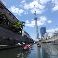 5月3日　都会で楽しむカヌーツアーのイメージ