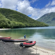 7月23日　中禅寺湖カヌーのイメージ