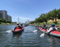 5月5日　都会で楽しむカヌーツアーのイメージ