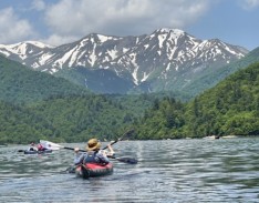 5月27日　奥利根湖カヌーツアーのイメージ