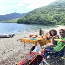 8月2日　中禅寺湖カヌーのイメージ