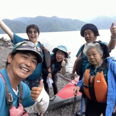 8月13日　中禅寺湖カヌーのイメージ