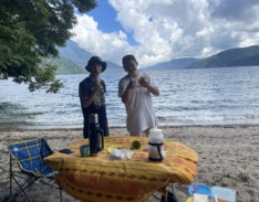 8月26日　中禅寺湖カヌーのイメージ