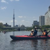 ５月５日　都会で楽しむカヌーツアーのイメージ