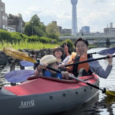 5月5日　都会で楽しむカヌーツアーのイメージ