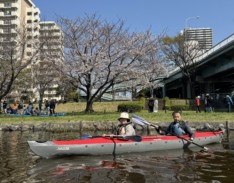 3月28日　東京運河カヌーツアーのイメージ