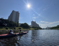 6月13日　都会で楽しむカヌーツアーのイメージ