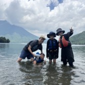 7月21日　中禅寺湖カヌーのイメージ
