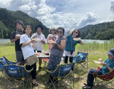 8月9日　奥利根湖カヌーツアーのイメージ