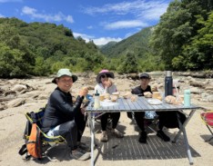 8月13日　奥利根湖カヌーツアーのイメージ